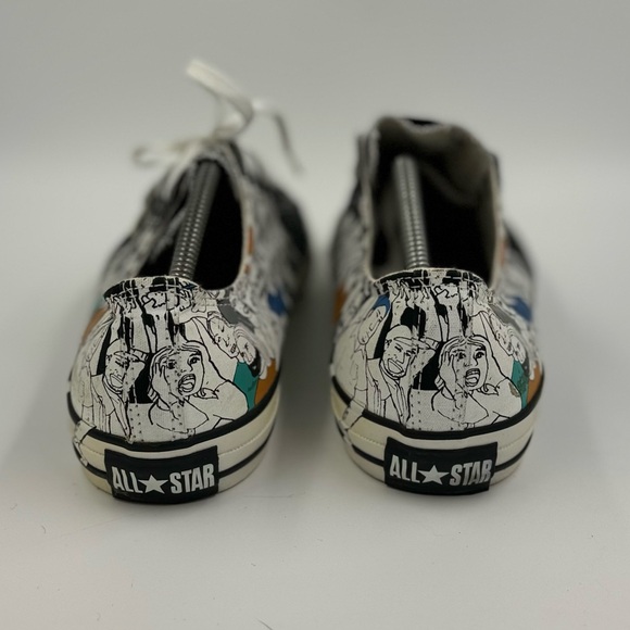 CONVERSE All Star Chuck Taylor Graffiti Concert Crowd Mens 11 - Picture 4 of 6